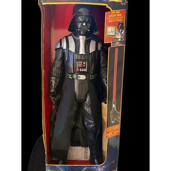 DARTH VADER   Deluxe 31”  STAR WARS  action figure  w/sound And Light Saber - Picture 5 of 17